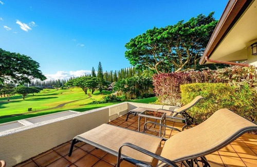 Kapalua Condo | Kapalua Golf | Fairway View 2 BR, Sleeps 4 | Car Incl. w/6+ Nights | KGV-16P3 by KBM