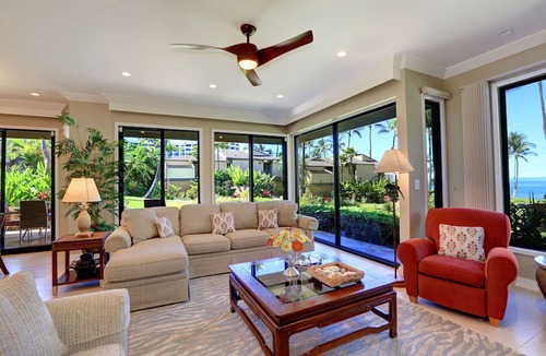 Wailea Condo | Prime Ground-Floor Hideaway with Expansive Oceanfront Views – Wailea Elua #1403
