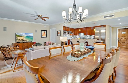 Honokowai Condo | Maui Resort Rentals: Honua Kai Konea 249, Spacious Interior Courtyard 3BR w/Partial Ocean Views
