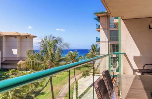 Kaanapali Condo | Honua Kai | Ocean View 2 BR Sleeps 6 | Car Incl. w/6+ Nights | HKH-412 by KBM