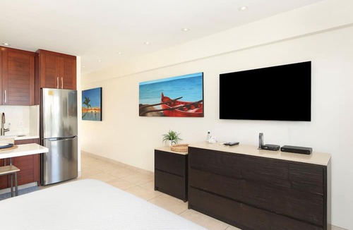 Waikiki Condo | Wow! Ocean View Studio at Waikiki Shore, Just Steps to Waikiki Beach!