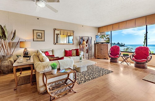 Kahana Condo | Extended Summer Special $250n 7/16-11/20- 2bd Oceanfront View-SK 344 Sullivan