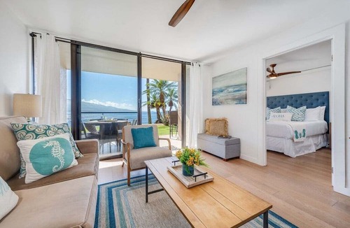 Maalaea Condo | SUMMER SALE! 2BD OceanFront Getaway w AC Pool - Lauloa 105