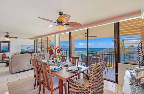 Maalaea Condo | Magnificent Oceanfront Luxury Dolphin Suite with Your Own Private Elevator!