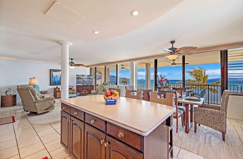 Maalaea Condo | Magnificent Oceanfront Luxury Dolphin Suite with Your Own Private Elevator!