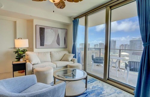 Ala Moana Condo | Newly Built at Sky Ala Moana 2 Bedroom! Great Oceanview! (SAW3508)