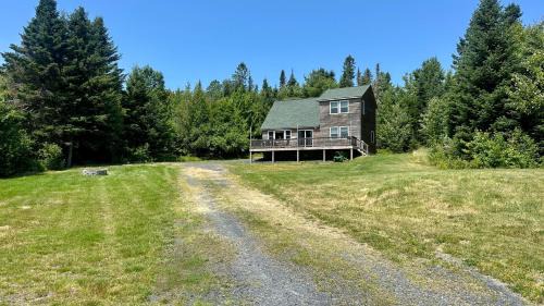 Shirley Mills House | Moosehead State of Mind, 3BR Cabin with Mtn Views & Deck