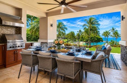 Montage Kapalua Bay Apartment | The Resort at Kapalua Bay Oceanfront 3 BR Sleeps 10 Luxury Resort Living Complimentary Car with 6 Nights MON-1205 by KBM