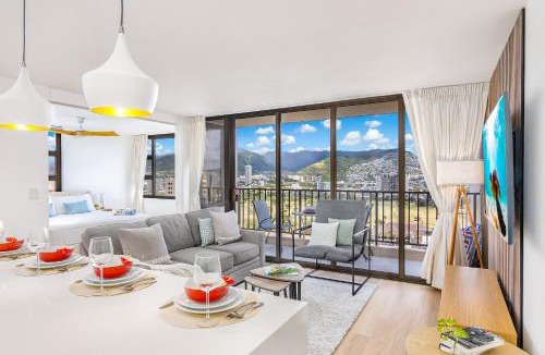Waikiki Apartment | 5 min Beach Walk, Upscale with Parking, No Resort Fee