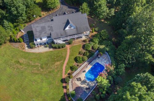 Weaverville House | Newly Renovated Luxe Home near Asheville | Pool, Hot Tub, Theater & Games!