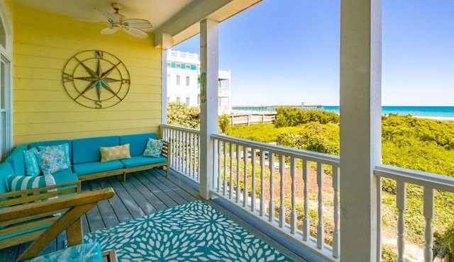 Beach Therapy - Oceanfront! 4 BR/3 BA Enjoy the views from Master Bedroom!