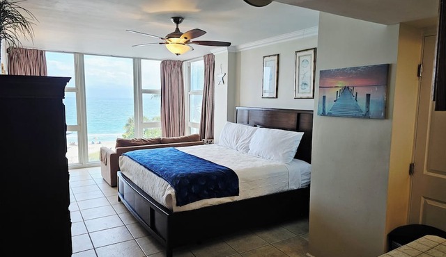 Lovely Beachfront Condo, overlooking the Atlantic Ocean
