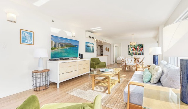 Ocean-Lagoon & Fireworks Views at the Ilikai Hotel w/Spectacular Amenities